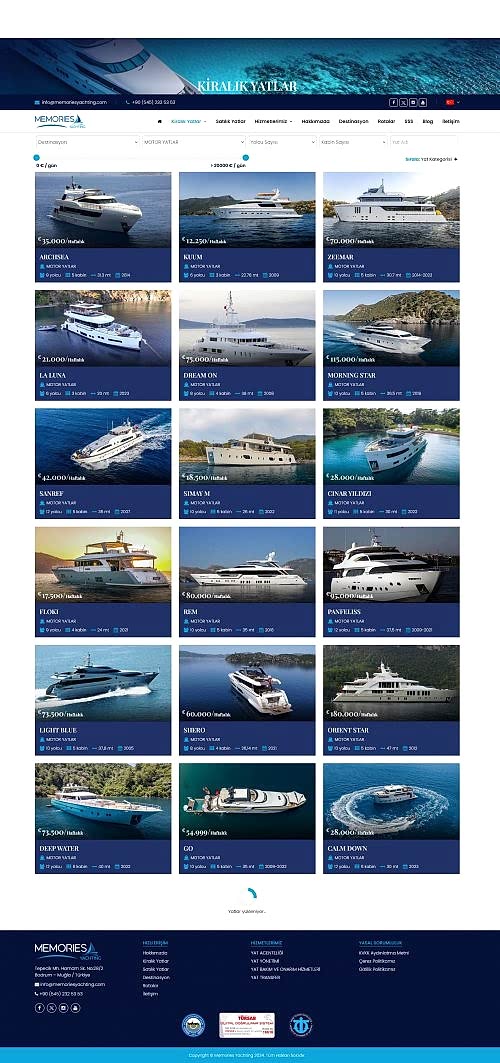 Memories Yachting