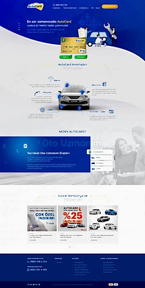 Autocard Web Sitesi