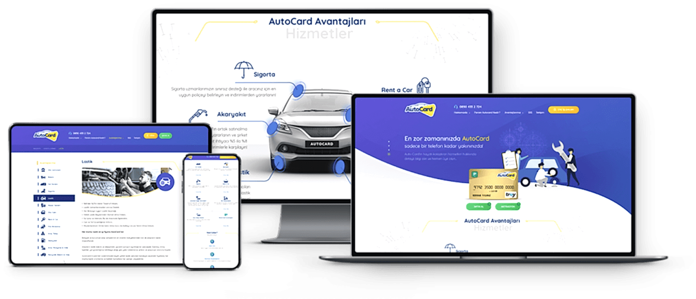 Autocard Web Sitesi