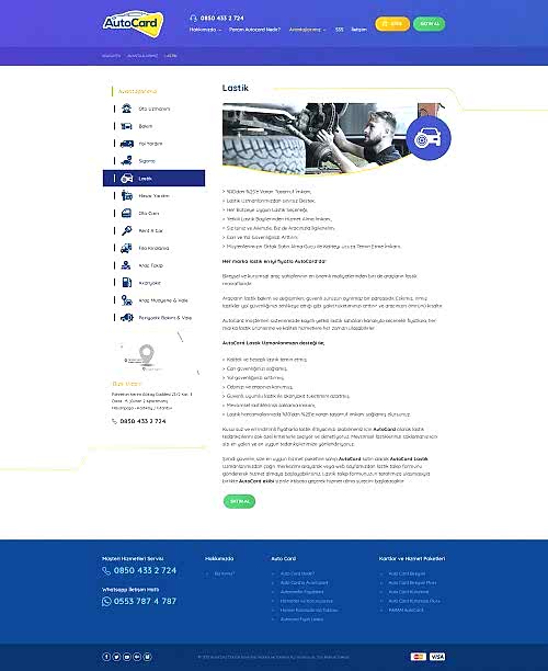 Autocard Web Sitesi
